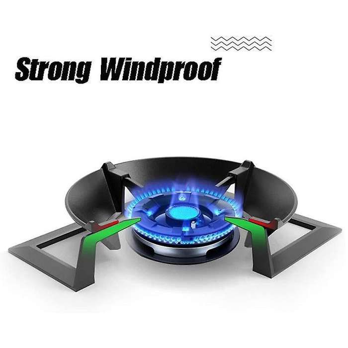 Energy-saving Gas Stove Cover Wok Ring Stainless Iron Kitchen Wok