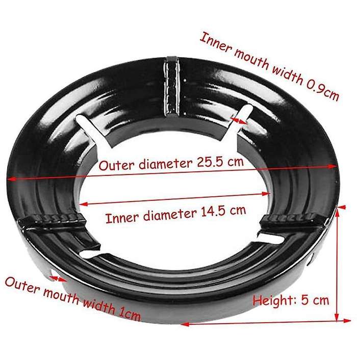 Energy-saving Gas Stove Cover Wok Ring Stainless Iron Kitchen Wok