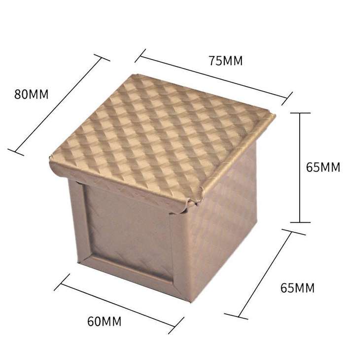 Square Loaf Pan with Lid Toast Mold Bread Pan Loaf Pan with Cover