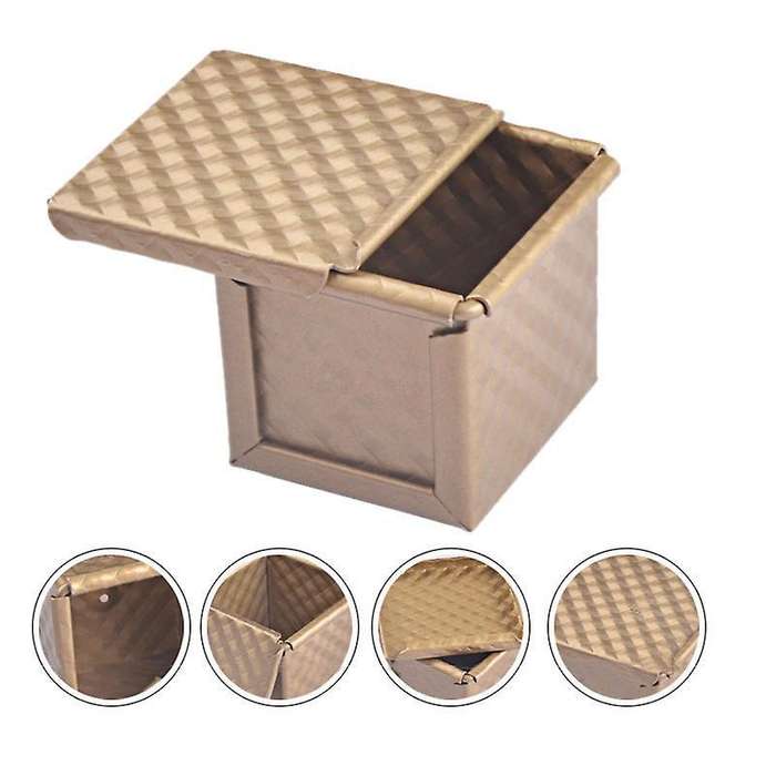 Square Loaf Pan with Lid Toast Mold Bread Pan Loaf Pan with Cover