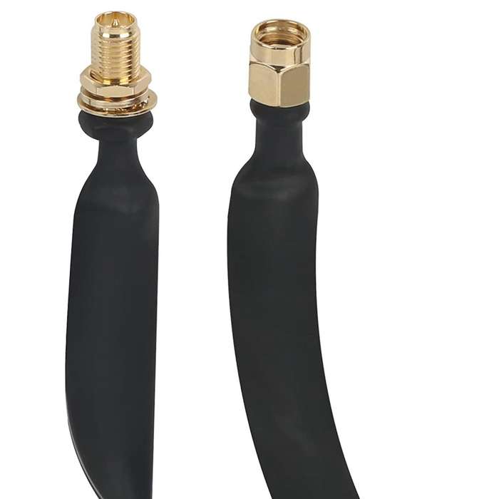 Lora Flat Cable Rp-sma Male to Rp-sma Female Window for Lora Wifi