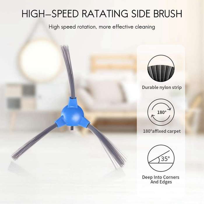 Compatible Eufy Robovac 11s, Robovac 30, 16 Side Brush