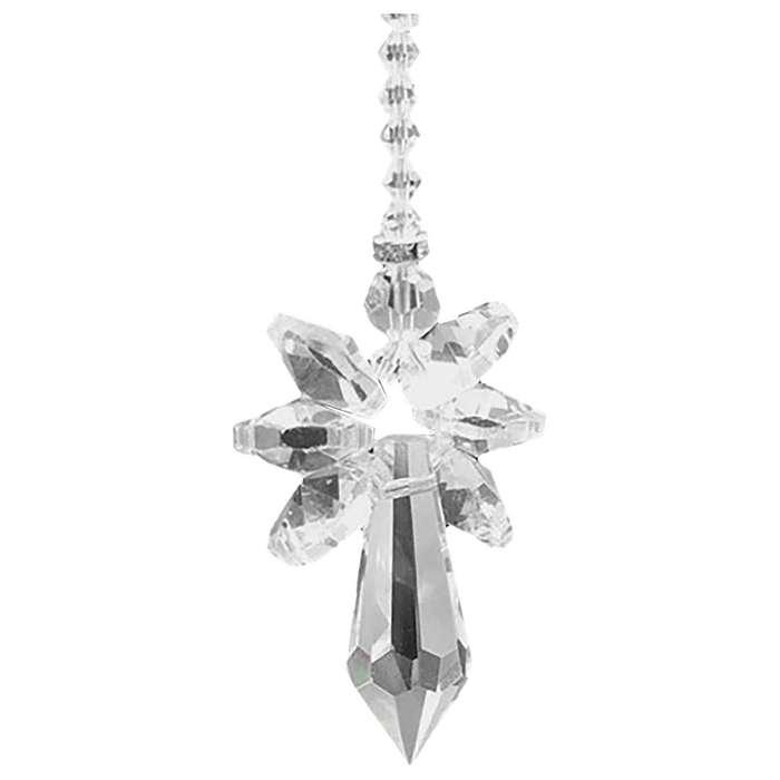 Angel Pendant for Auto Rear View Mirror Hanging Decor -transparent