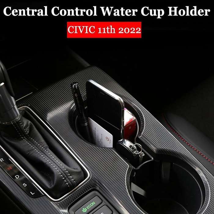 Car Armrest Box Cup Holder Center Console Container Holder Box