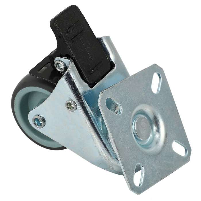 4 X Swivel Castor Wheels 50mm with Brake for Trolley Furniture