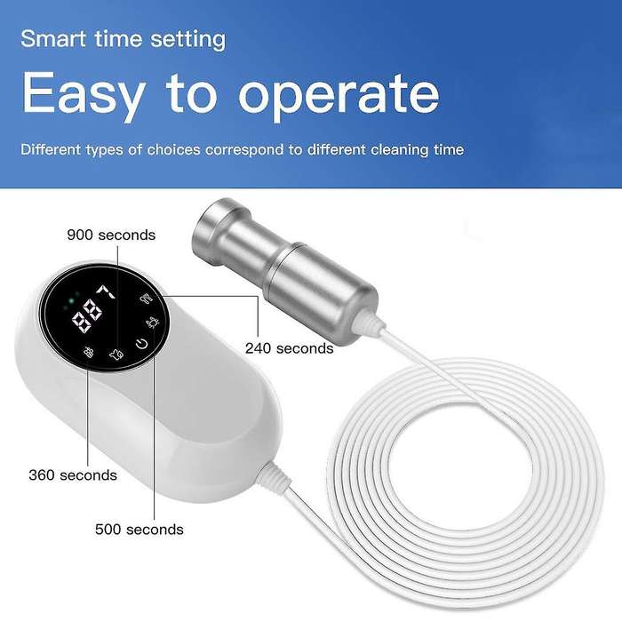 Ultrasonic Cleaner Washing Machine for Fruit, Glass, Jewelry, Us Plug