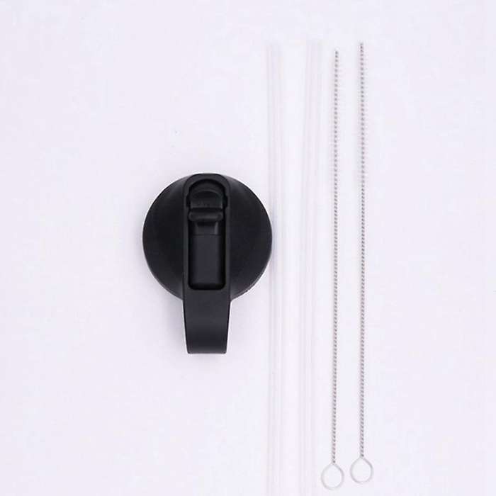 2 Straw Lid with Straws and Brush for Hydro Flask and Water Bottle
