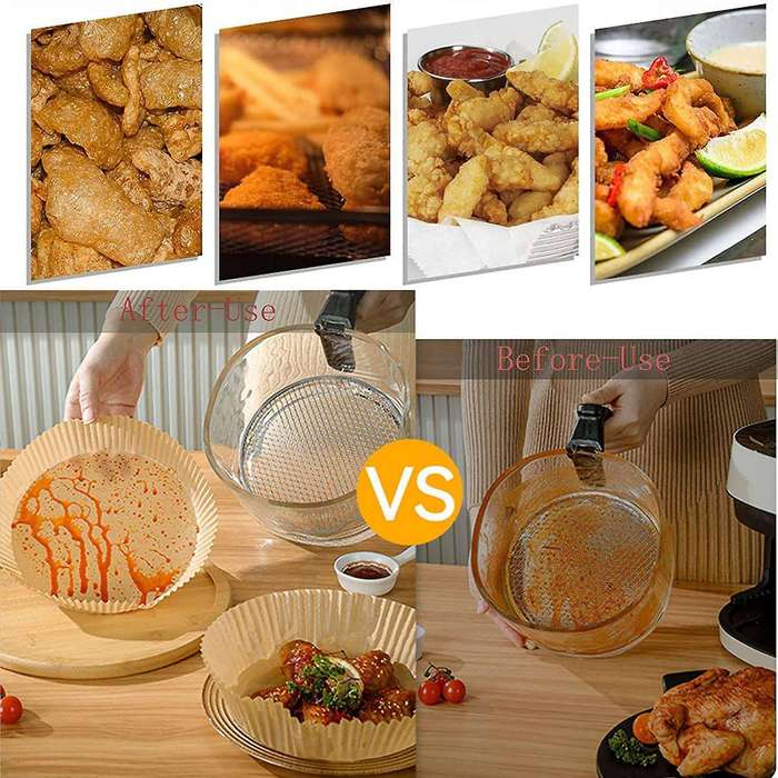 Air Fryer Disposable Paper Liner Cooking Paper for Air Fryer
