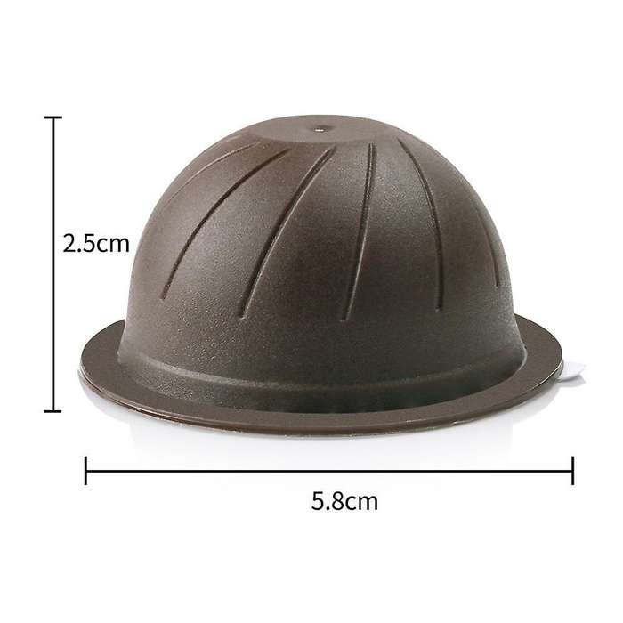 6pcs Reusable Coffee Capsule Cup Filter for Nespresso Vertuo-150ml