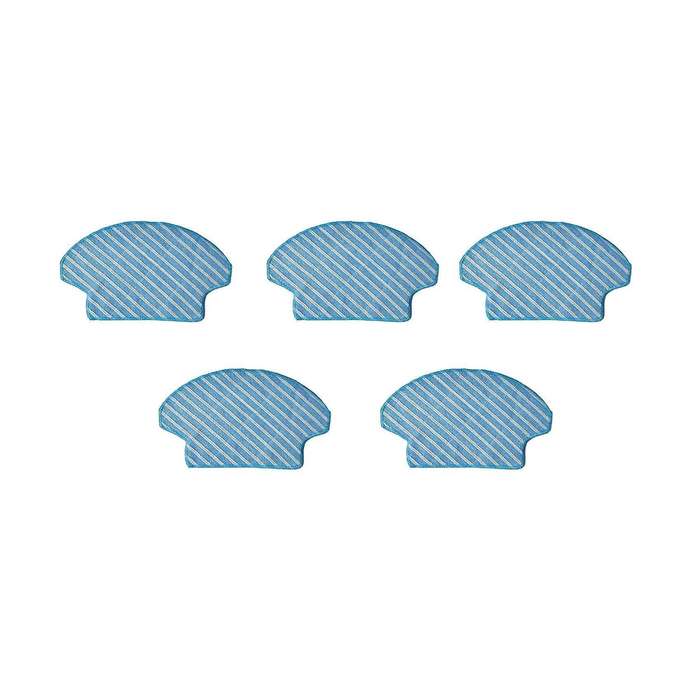 5pcs Mop Cloth Pads Set for Ecovacs Deebot Dt85g/dt83/dg710/de35/dw70