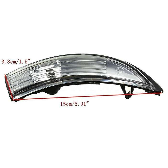 Right Car Turn Signal Lights Cover for Ford Fiesta Mk8 2008-2016