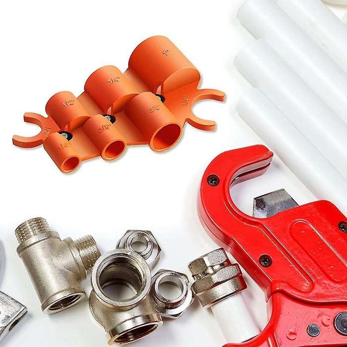Pipe Depth Gauge Tool for 0.25-1inch Pipes Connect Home Improvement