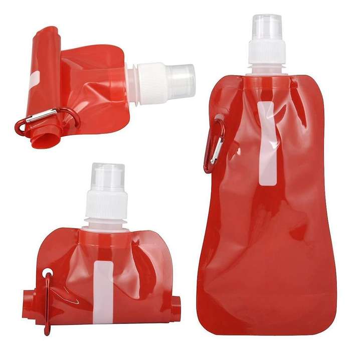 Collapsible Water Bottle for Gym Sports Teams Hiking Camping Beach