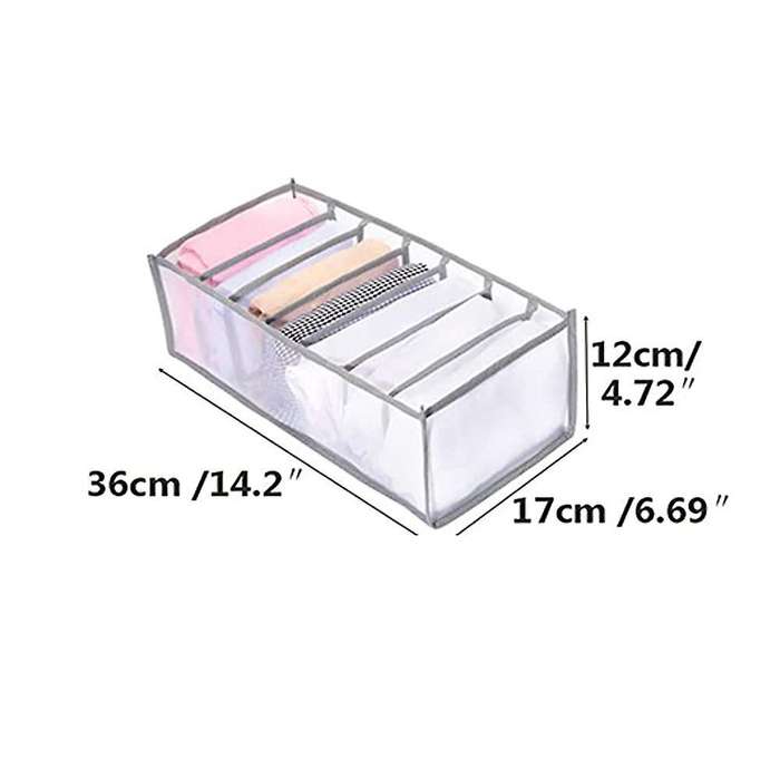 2 Pcs Washable Clothes Organizer for Folded Clothes,clothes Storage