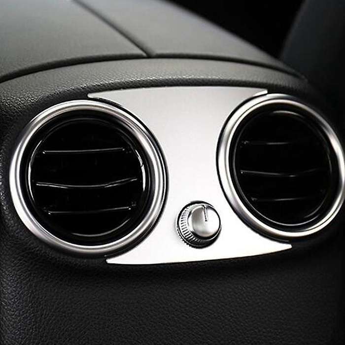 Car Armrest Rear Air Outlet Cover Vent Sticker for Mercedes Benz