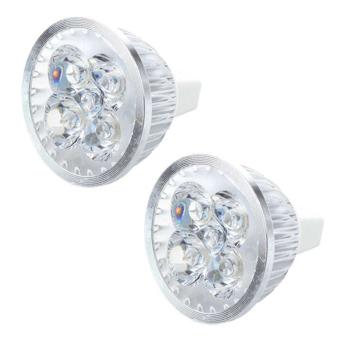 Mr16 High Power 4 Led Spotlights Spot Light Bulb Lamp 3600k