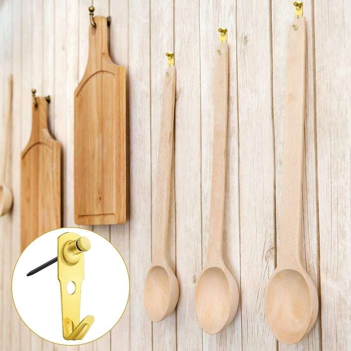 60 Pcs 30 Lb Photo Frame Hanger Hooks Picture Nails for Hanging Clock