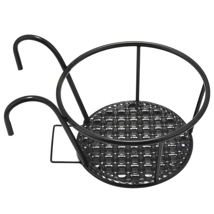 Metal Flower Holder Shelf Stand Hanging Pots Basket Plant Storage