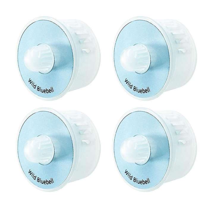 4pcs Aromatherapy Fragrance Deodorant Capsules for Ecovacs T9, Blue