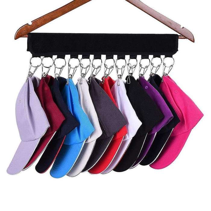 Holder, Hat Organizer -change Ordinary Hanger to Cap Organizer Hanger