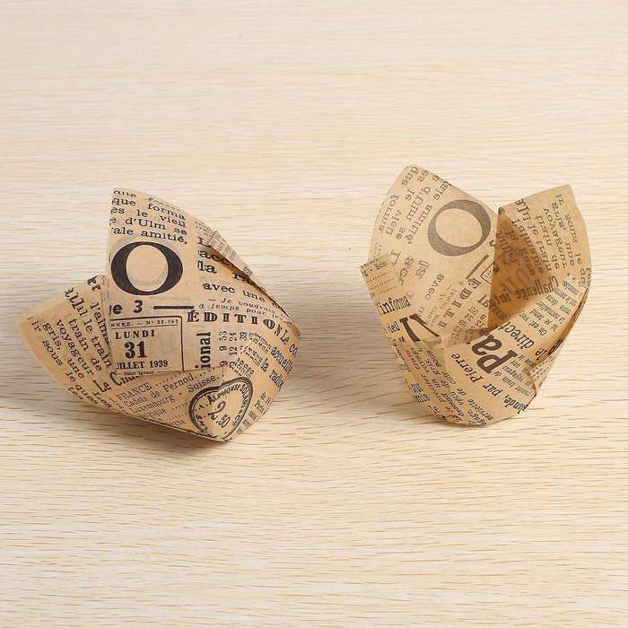 150 Pcs Tulip Cupcake Liners Baking Cups for Wedding, Birthday Party