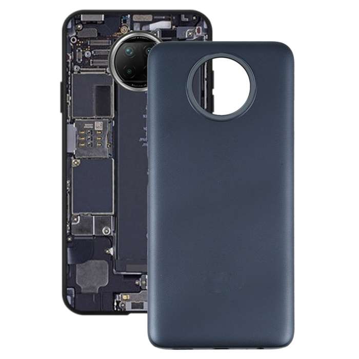 Original Battery Back Cover for Xiaomi Redmi Note 9 5G / Redmi Note 9T M2007J22G M2007J22C(Black)