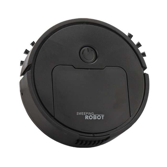 3 in 1 Mini Vacuum Cleaner Intelligent Sweeping Robot(Black)