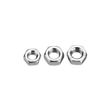 Suleve MXSH8 1220Pcs Stainless Steel Hex Socket Flat Head Screws Bolt Nuts Washers Assortment Kit M2