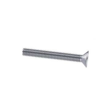 Suleve M6SH1 100Pcs M6 304 Stainless Steel Hex Socket Flat Head Screw Bolts Assortment Set