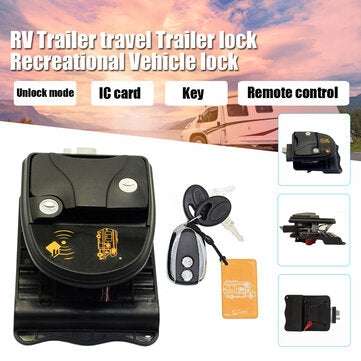 RV Trailer Travel Trailer Lock IC Sensor Card Lock Safety Lock IC Card Key Remote Control