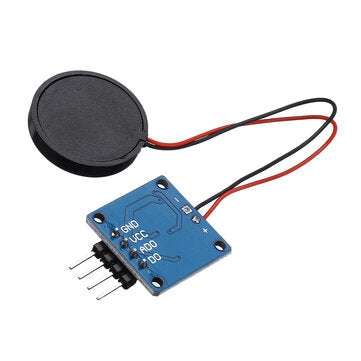 TZT 5V Piezoelectric Film Vibration Sensor Switch Module TTL Level Output Geekcreit for Arduino - pr
