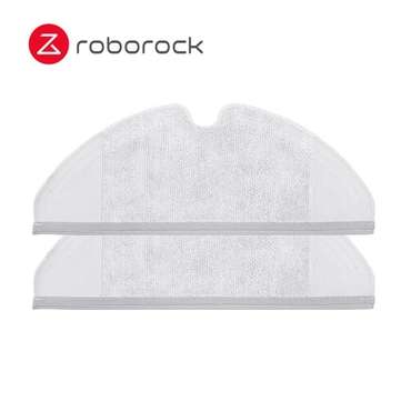 2pcs Mopping Cloth and 14pcs Water Tank Filter for Xiaomi Roborock S50 S51 Robot Vacuum Cleaner Spa