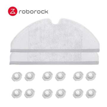 2pcs Mopping Cloth and 14pcs Water Tank Filter for Xiaomi Roborock S50 S51 Robot Vacuum Cleaner Spa
