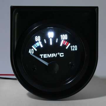 2`` 52mm 40-120 Universal Electric Car Water Temperature Temp Gauge LED Pointer