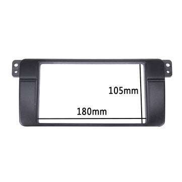 2 Din Radio Fascia DVD Stereo Panel Dash Mount Trim Kit Frame with ISO Wiring + An... (TYPE: ASTYLE)