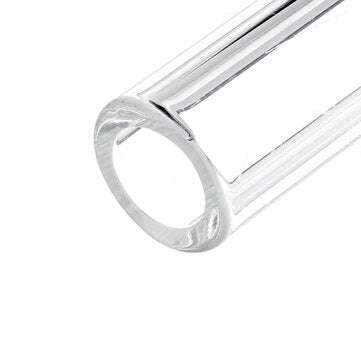 10Pcs 300mm Length OD 7mm 2mm Thick Wall Lab Borosilicate Glass Blowing Tube