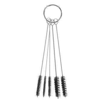 11pcs Airbrush Spray Lance Nozzle Cleaning Repair Tool Kit Needle Brush Set For Air Brush Portable T