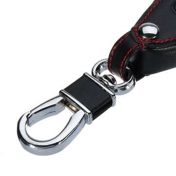 3 Button Leather Remote Key Case Cover For Ford Fiesta Focus Mondeo Kuga