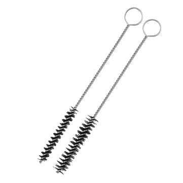 17Pcs Set Spray Guun Nylon Cleaning Brush Set Cleaner Nylon Tube Nozzles Brushes