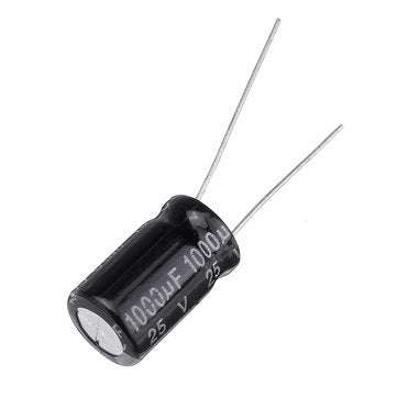 100Pcs High Frequency Low Impedance 25V 1000uF 10*13MM Aluminum Electrolytic Capacitor 1000uf 25v 25