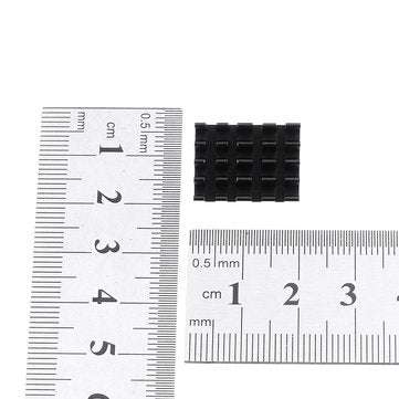 10Pcs 19x14x7mm Heat Sink Chip Special Radiator Aluminum Heat Conduction