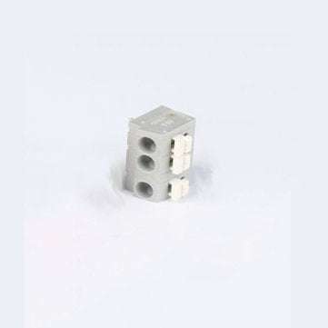 10PCS BEST 3 Pin Plug-in Brass Wire Connector Terminals LED Flame Retardant Terminal Block Connector