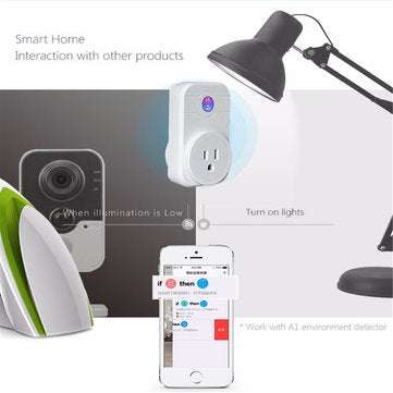 SW1 Wireless WIFI Socket Androind/iOS Phone Remote Control Smart Timer Socket Switch US Plug