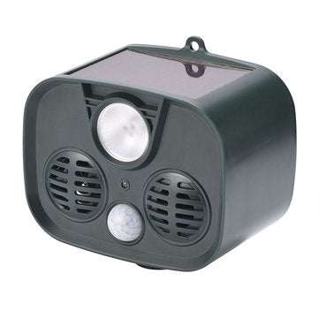 Solar Ultrasonic Repeller bird Outdoor Solar Ultrasonic Pest Animal Repeller PIR Repellent Garden Ca