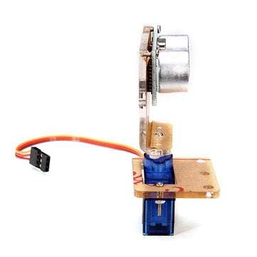 Smart Robot Acrylic Mounting Servo Bracket For Ultrasonic Ranging Module Analog Servo