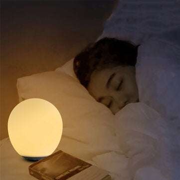 Smart LED Decompression Lamp Colorful Silicone Lamp Office Decompression Toy Ball Night Light Anti-s