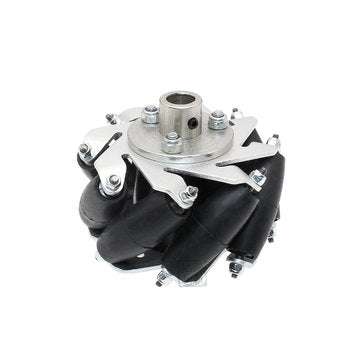 Chihai 4pcs 60mm Aluminium Mecanum Wheels Universal Wheels with 8mm Motor Shaft Coupling for Robot C