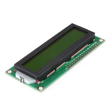 5Pcs 1602 Character LCD Display Module Yellow Backlight