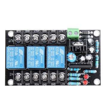 UPC1237 2.1Channel 300W Speaker Protection Board Delay 3 Channels AC 12-15V DC Protection Board for