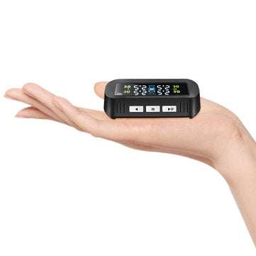 TY-1 Tire Pressure Monitor System Real-time Tester LCD Screen with 4 External Sensors Auto Power On